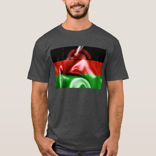 マラウイ国旗 Tシャツ (正面)