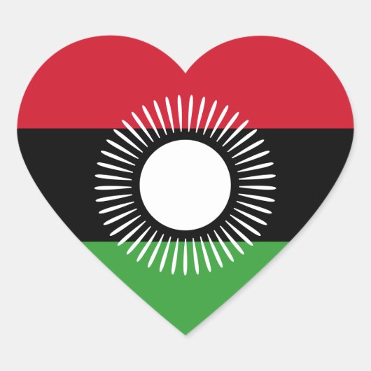 マラウイ族 ハートシール (正面)