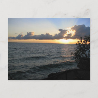 マラウイ朝日 ポストカード