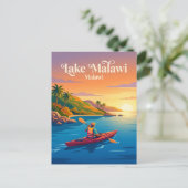 マラウイ湖 ポストカード (スタンド正面)
