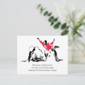 マラウンナーノラワド・ララムリ・アミゴス・デ・タラフ… ポストカード (スタンド正面)