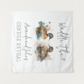 マラエレガントード・ダックのジェンダーの暴露である タペストリー (正面(横))