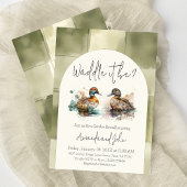 マラエレガントード・ダックのジェンダーの暴露である 招待状