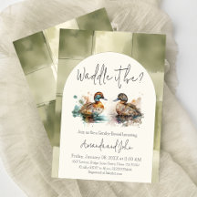 マラエレガントード・ダックのジェンダーの暴露である