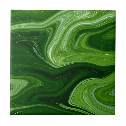 マラカイトのタイルの芸術 タイル (正面)