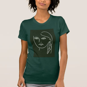 マラカイトのポートレート Tシャツ