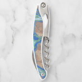 マラカイトアズライトストーンルック ソムリエナイフ (裏面)