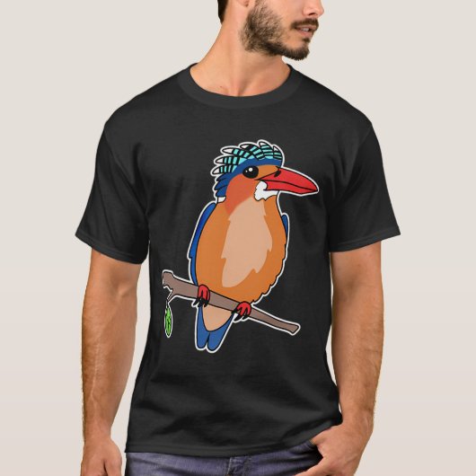 マラカイトカワセミ Tシャツ (正面)