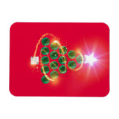 マラカイトクリスマスツリー マグネット (横)
