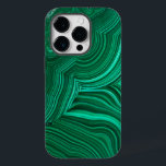 マラカイトスライスミネラルストーンの電話ケース Case-Mate iPhone 14 PROケース<br><div class="desc">写真マラカイトのスラブのクローズアップ。iPhoneモデルを選択するか、別のケースタイプに転送する</div>