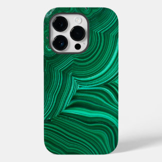 マラカイトスライスミネラルストーンの電話ケース Case-Mate iPhone 14 PROケース