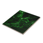 マラカイトタイル緑の空想的な タイル (側面)