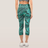 マラカイトフラクタル5 カプリレギンス (裏面)