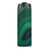 マラカイトCu6CO3(OH)2 タンブラー (正面)