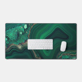 マラカイトCu6CO3(OH)2 デスクマット (キーボード&マウス)