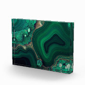 マラカイトCu6CO3(OH)2 フォトブロック (右)