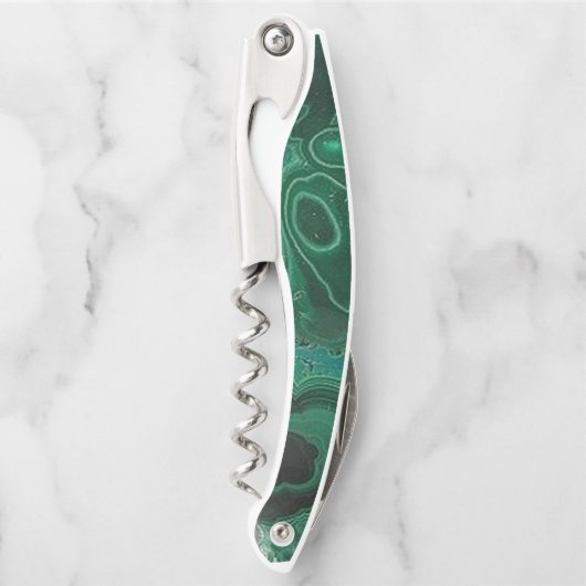 マラカイトGeodeケース – メイトiPhoneケース ソムリエナイフ (正面)