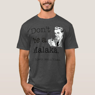 マラカギリシャ語の俗語ではなおもしろいい Tシャツ