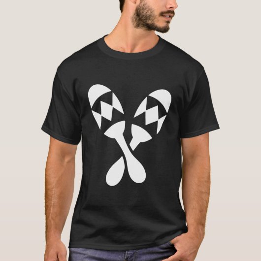 マラカスのペア Tシャツ (正面)