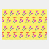 マラカス ラッピングペーパーシート (正面3)