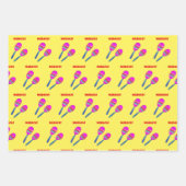 マラカス ラッピングペーパーシート (正面2)