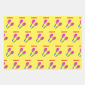 マラカス ラッピングペーパーシート (正面)