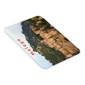 マラガのアルカサバ要塞の眺め。 マグネット (右側)