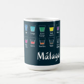 マラガへようこそ1: エル・カフェ コーヒーマグカップ (中央)