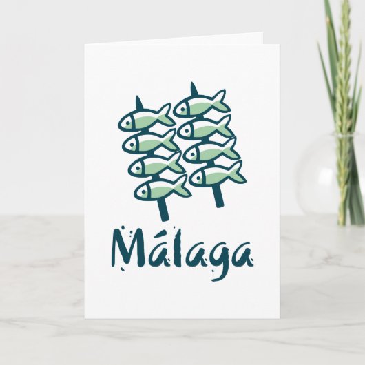 マラガへようこそ8:エル・エスペト サンキューカード (正面)