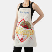 マラガアンダルシアスペインレトロフラメンコヴィンテージ エプロン (インサイチュ)