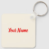 マラガアンダルシアスペインレトロフラメンコヴィンテージ キーホルダー (裏面)