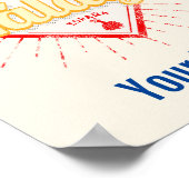 マラガアンダルシアスペインレトロフラメンコヴィンテージ ポスター (角)