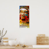 マラガスペイン~ヴィンテージ自動車広告 ポスター (キッチン)