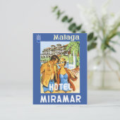 マラガホテルミラマー ポストカード (スタンド正面)