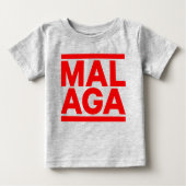 マラガ2 ベビーTシャツ (正面)