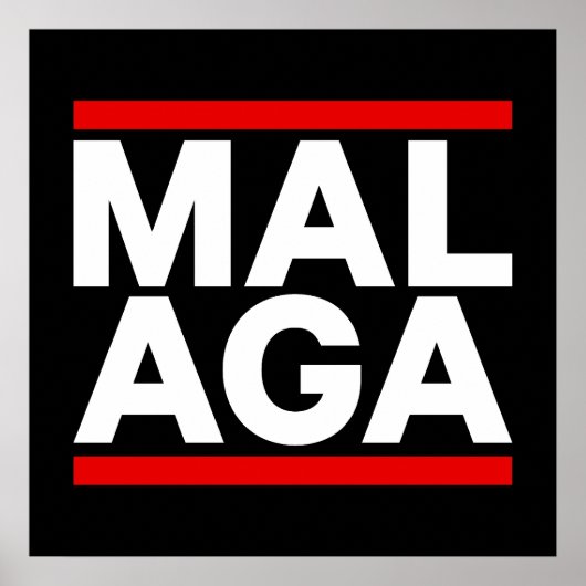 マラガ2 ポスター (正面)