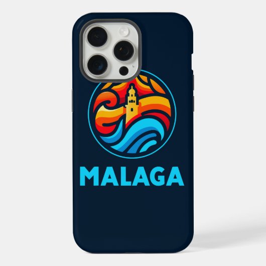 マラガ3 iPhoneケース (裏面)