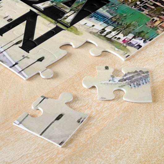 マラガ ジグソーパズル (側面)