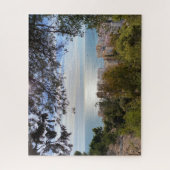 マラガ・スペイン地中海の沿岸 ジグソーパズル (縦)