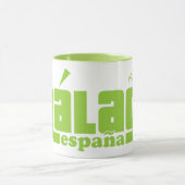 マラガ スペイン オーダーメイド ネーム マグカップ (中央)