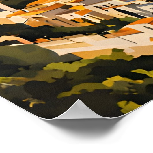 マラガ ポスター (角)