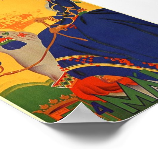 マラガ ポスター (角)