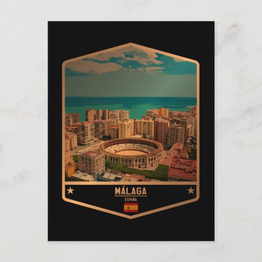 マラガ ポストカード (正面)