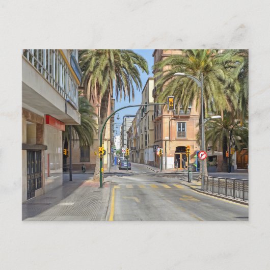 マラガ。14番. ポストカード (正面)