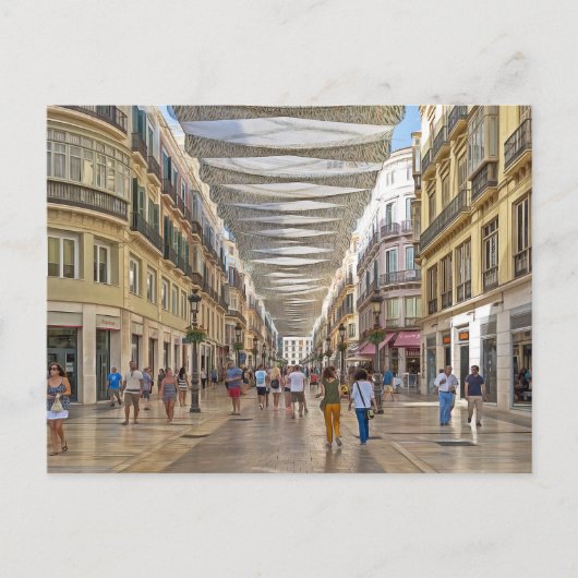 マラガ。19番. ポストカード (正面)