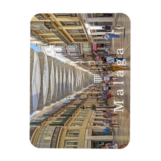 マラガ。19番. マグネット (縦)