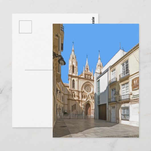 マラガ。2番. ポストカード (正面/裏面)