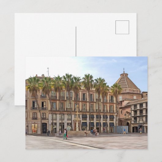 マラガ。#20   ポストカード (正面/裏面)