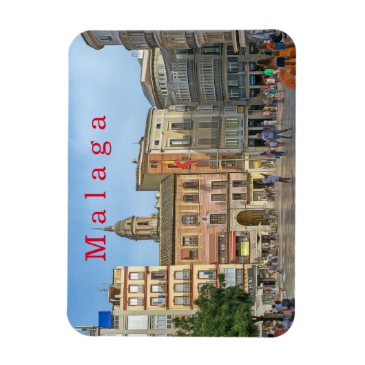 マラガ。21番. マグネット (縦)
