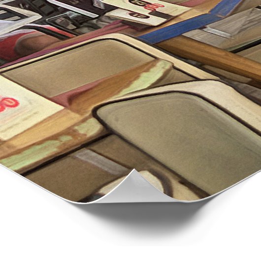 マラガ。23番. ポスター (角)